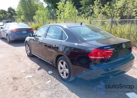 2015 Volkswagen Passat S from USA, damaged, VIN 1VWAS7A37FC079638